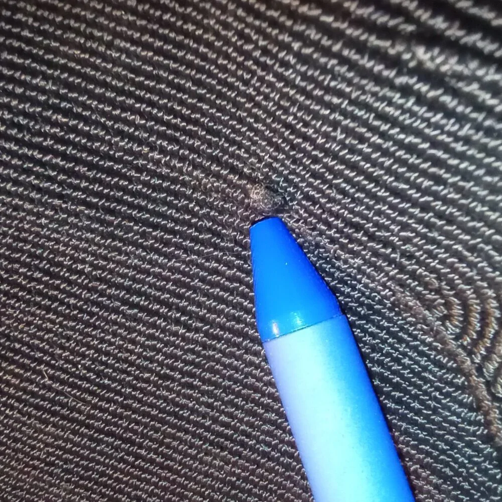 Genuine Corde Black Corded Purse Vintage 30s 40s - Picture 9 of 15